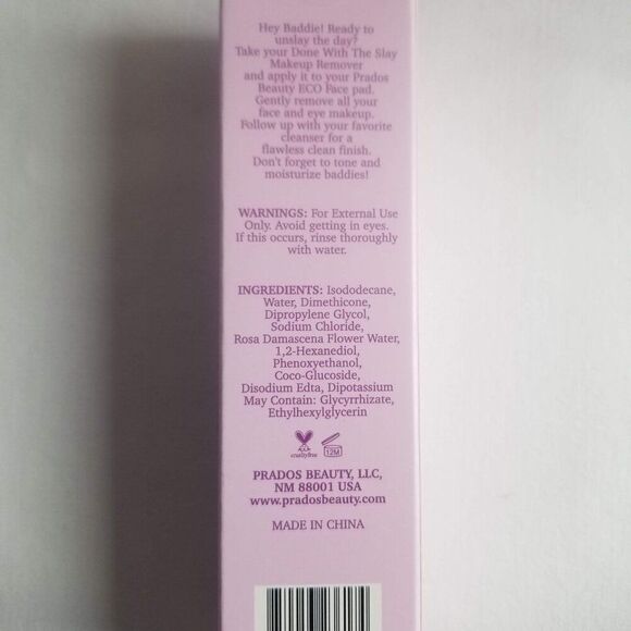 Prados Beauty - Done With The Slay Makeup Remover - Picture 6 of 10